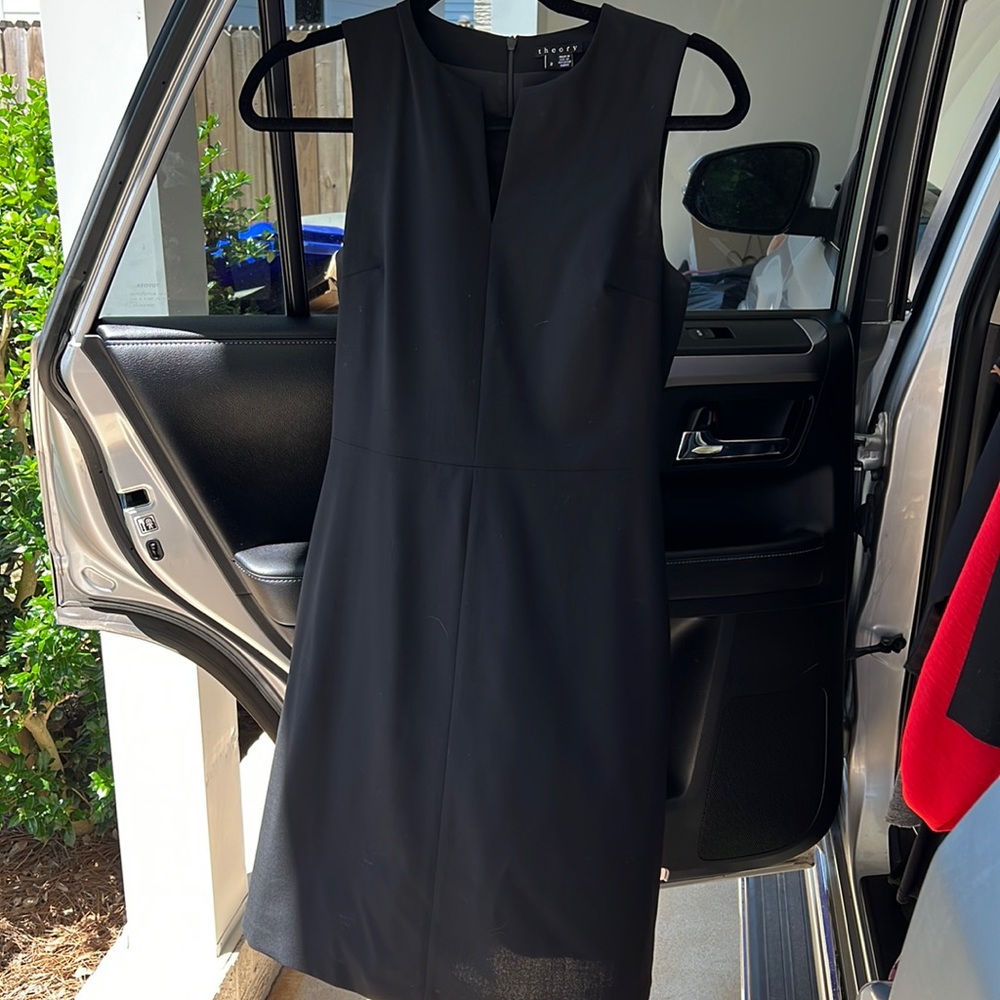 Theory black dress